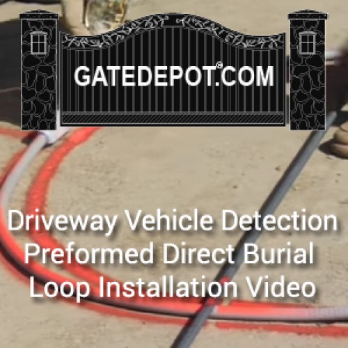Video - Driveway Vehicle Detection Using Preformed Direct Burial Loops