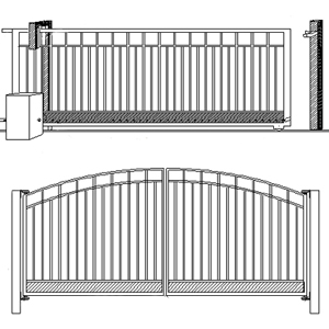 Selecting Your Driveway Gate - Swing or Slide? 